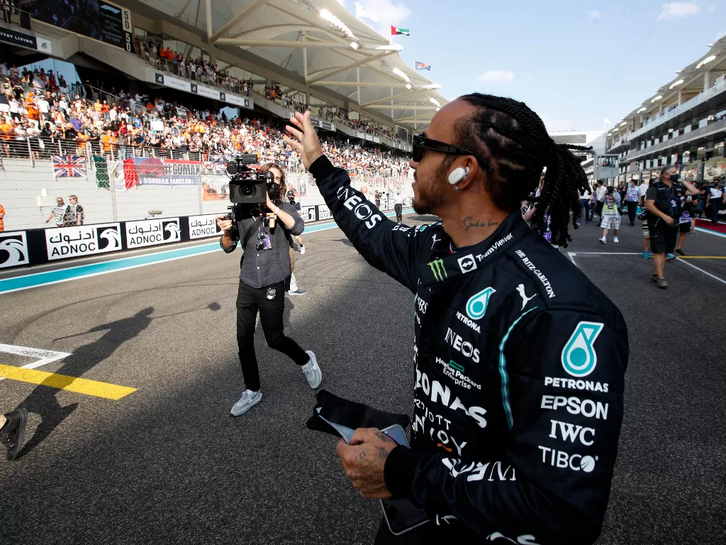 Lewis Hamilton. (REUTERS/Hamad I Mohammed)