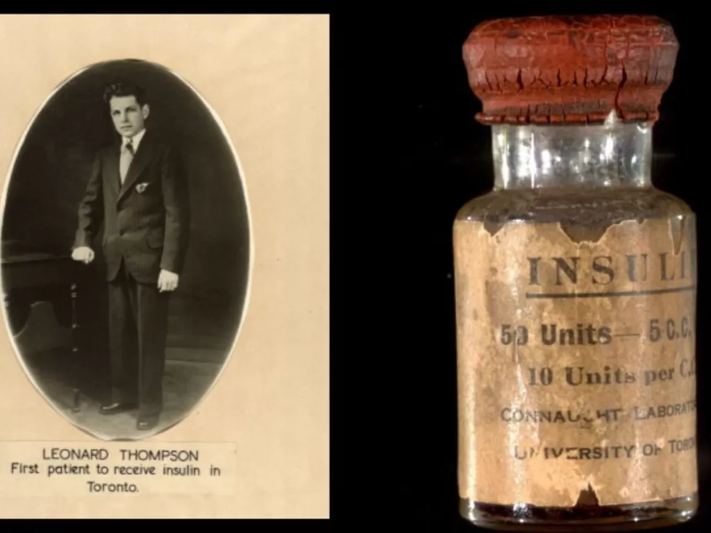 Insulin yang digunakan untuk obat diabetes pada 1922 (Istimewa)