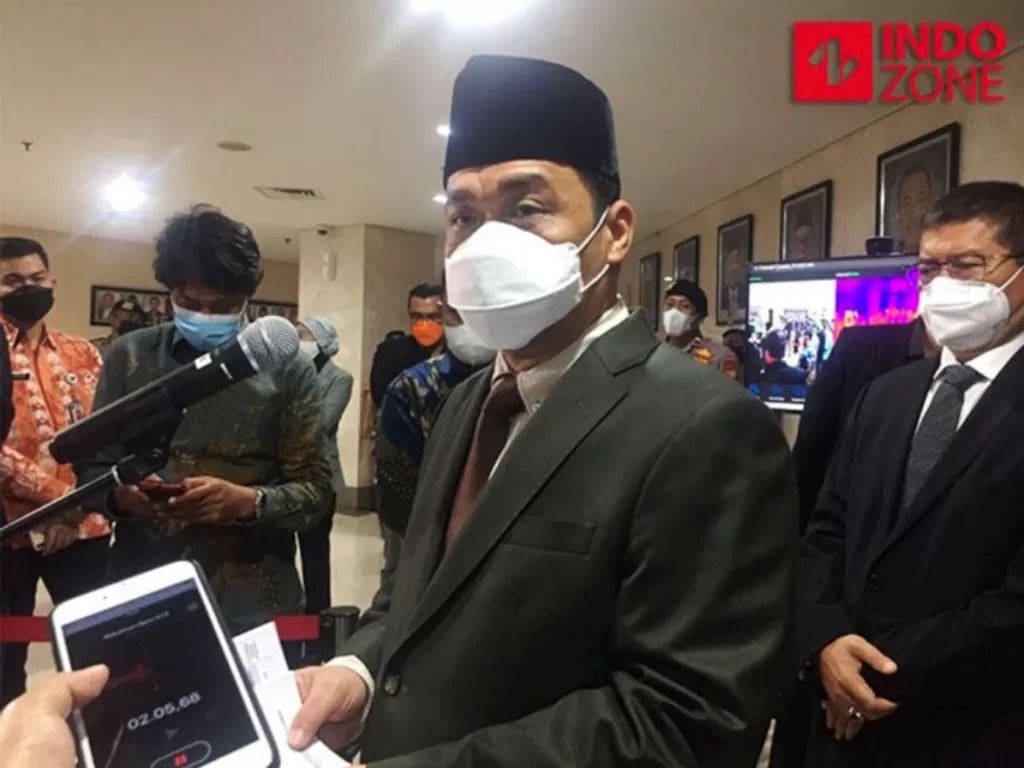 Wakil Gubernur DKI Jakarta Ahmad Riza Patria. (INDOZONE/Sarah Hutagaol)