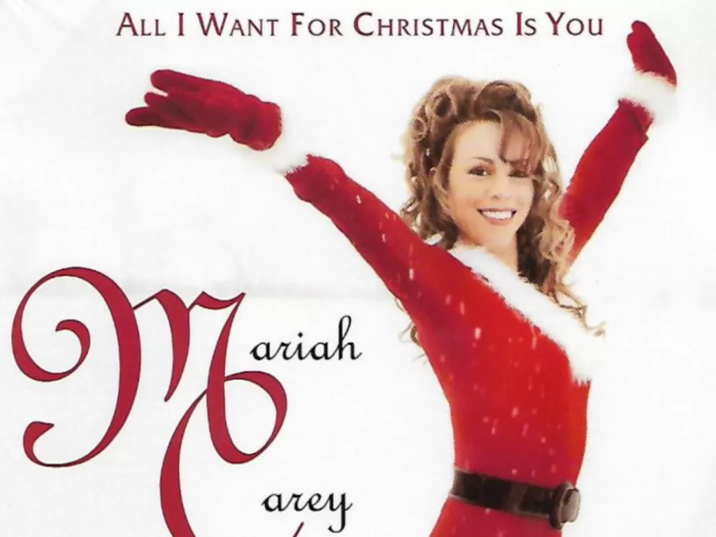 Cover album Christmas Mariah Carey 1994 (Istimewa)