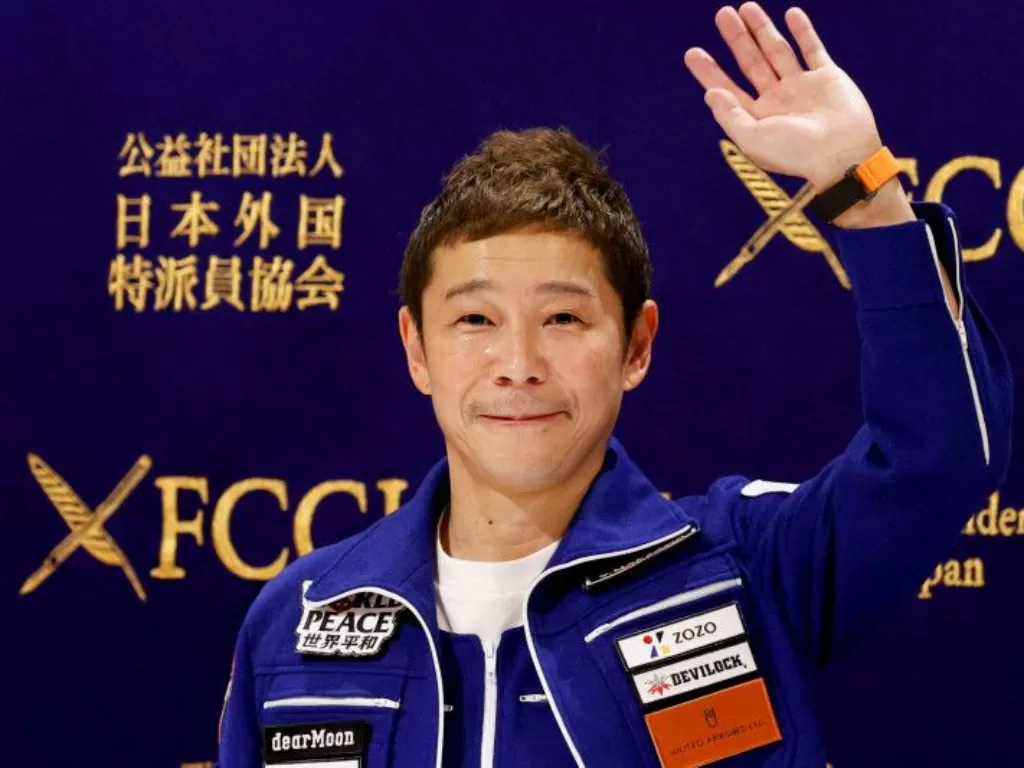 Miliarder Jepang Yusaku Maezawa. (Foto/Reuters)