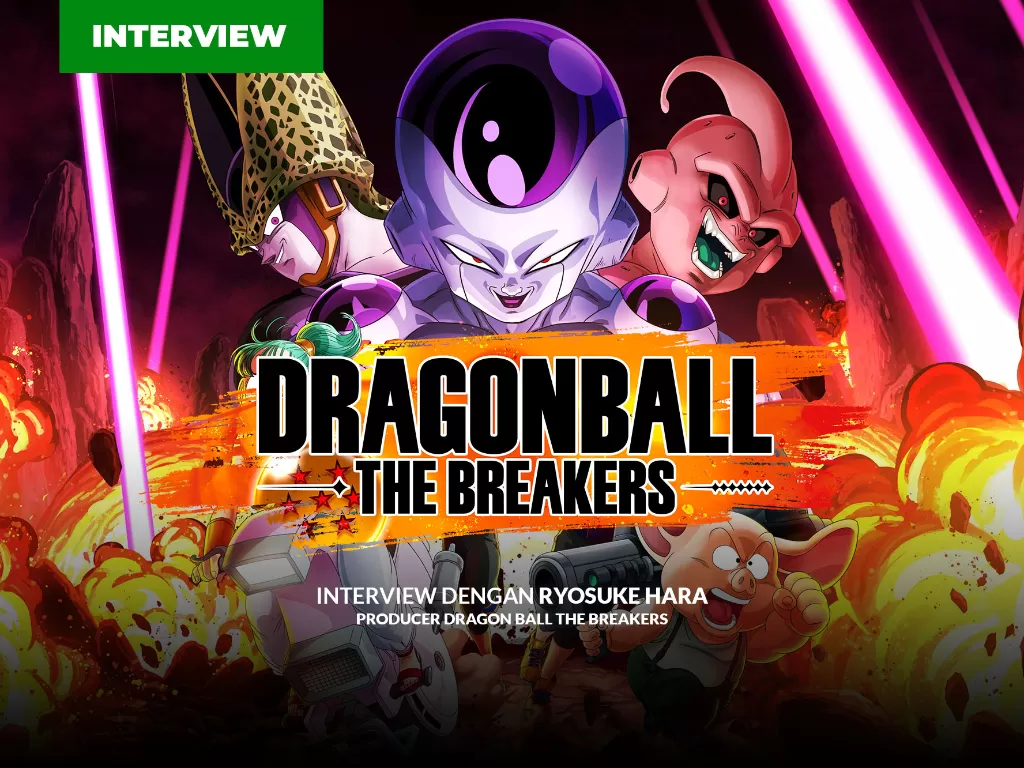 Keyart dan logo dari game Dragon Ball: The Breakers (photo/INDOZONE/Bandai Namco Entertainment Asia)