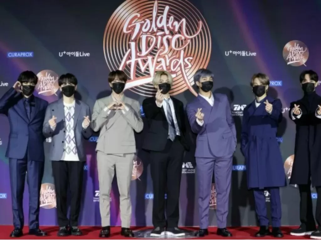 BTS di Golden Disc Awards 2022 (Istimewa)