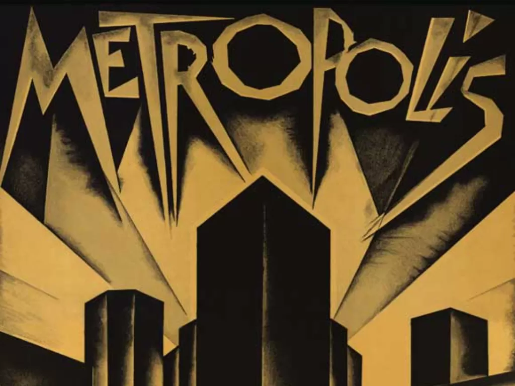 Poster film Metropolis (Istimewa)