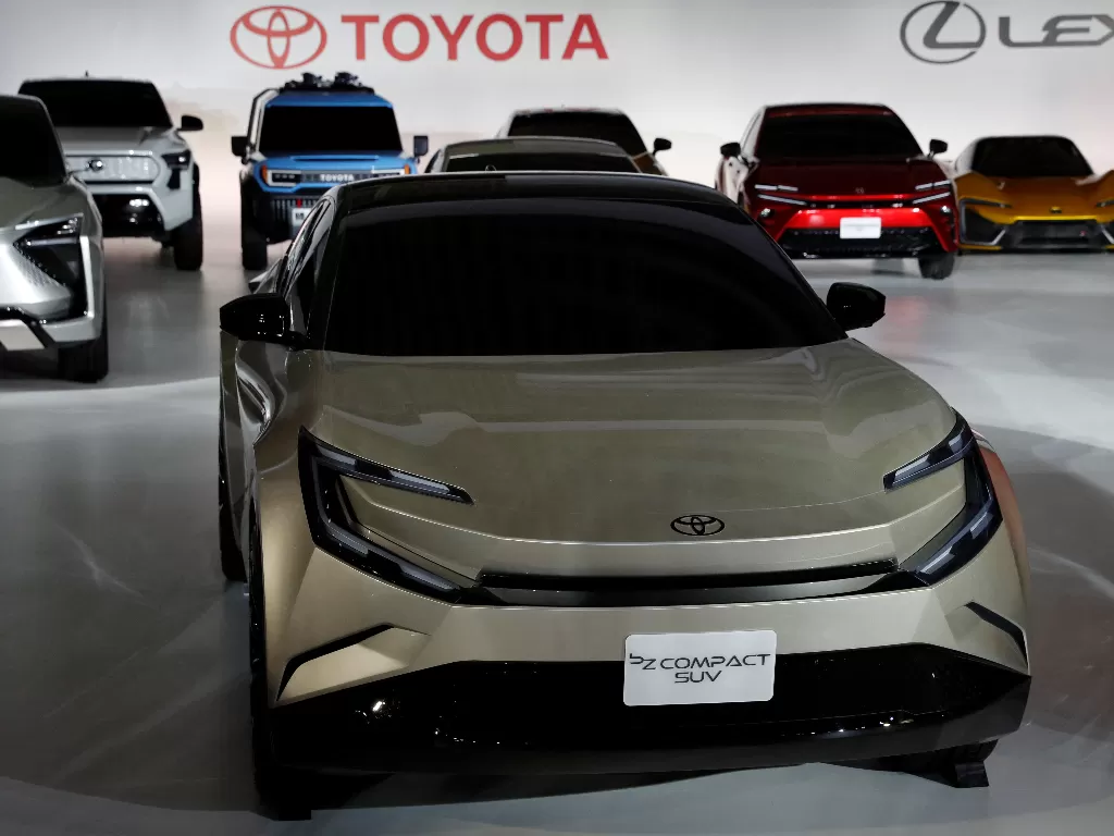 Perusahaan mobil Toyota. (REUTERS/Kim Kyung-Hoon)