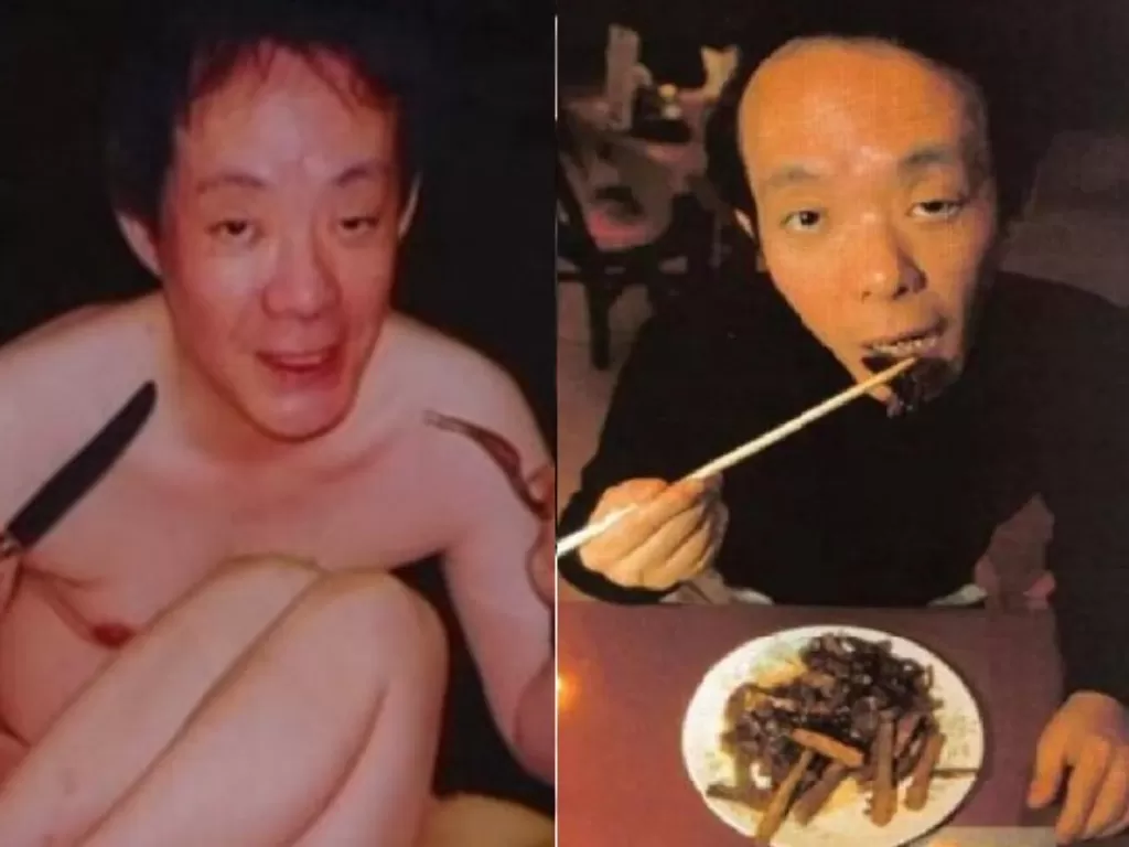 Sosok Issei Sagawa, pembunuh kanibal asal Jepang. (Istimewa).