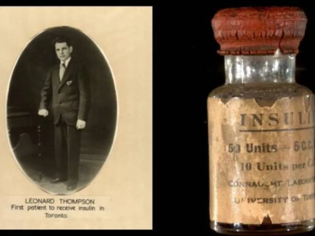 Insulin pertama yang digunakan pada pasien bernama Leonard berusia 14 tahun (Istimewa)
