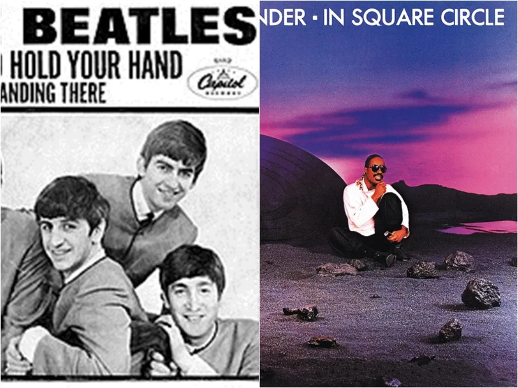 Kiri: The Beatless. (Wikipedia) Kanan: Stevie Wonder. (Amazon)