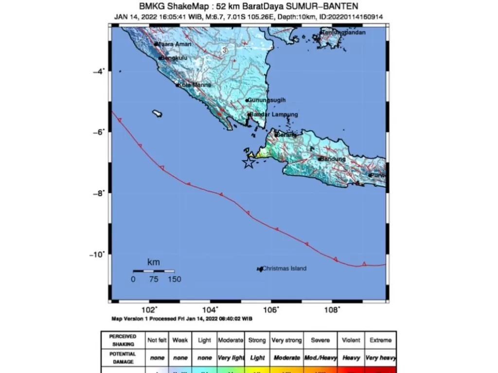 Breaking News: Gempa M 6,7 Guncang Banten, Terasa Hingga Ke Jakarta ...