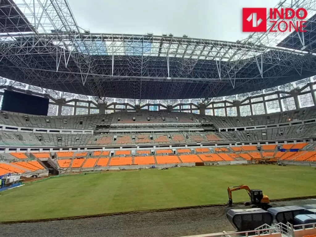 Jakarta International Stadium. (INDOZONE/Sarah Hutagaol)