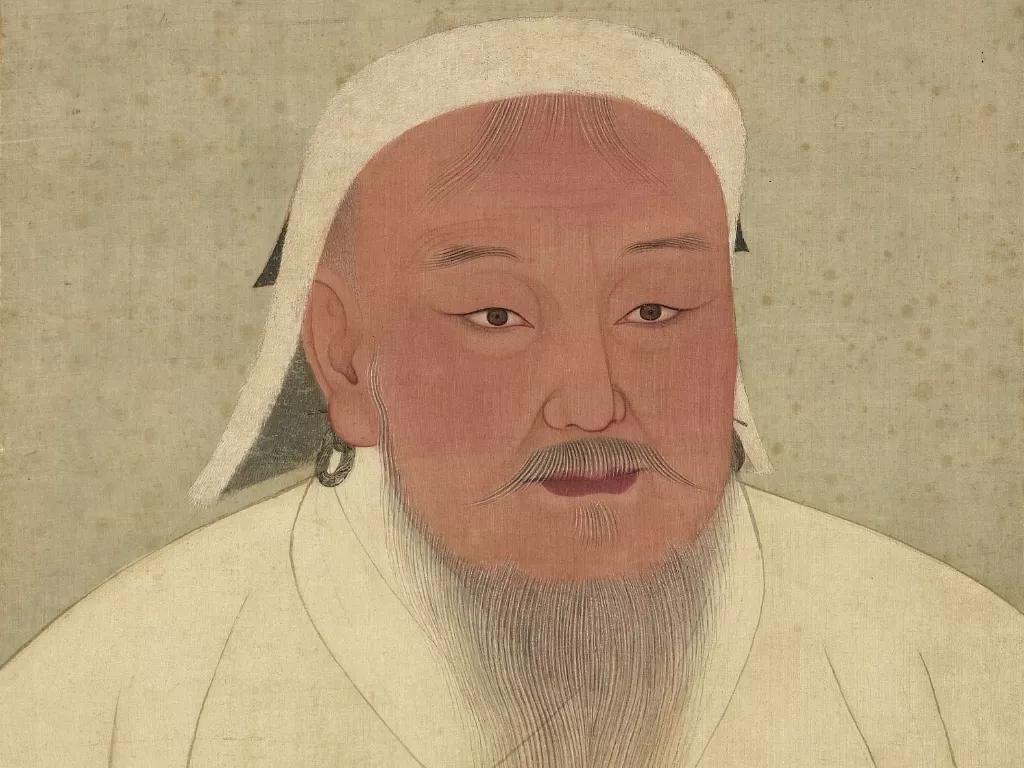 Lukisan sosok Jenghis Khan (Istimewa)