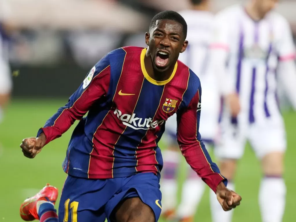 Penyerang sayap Barcelona, Ousmane Dembele. (Instagram/@o.dembele7)