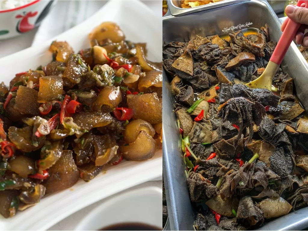 Kolase makanan Indonesia yang dibenci bule (Instagram/ericekos/dftrfood)