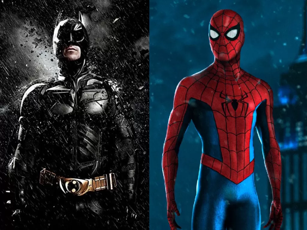 Batman dan Spiderman. (IMDB/Twitter).