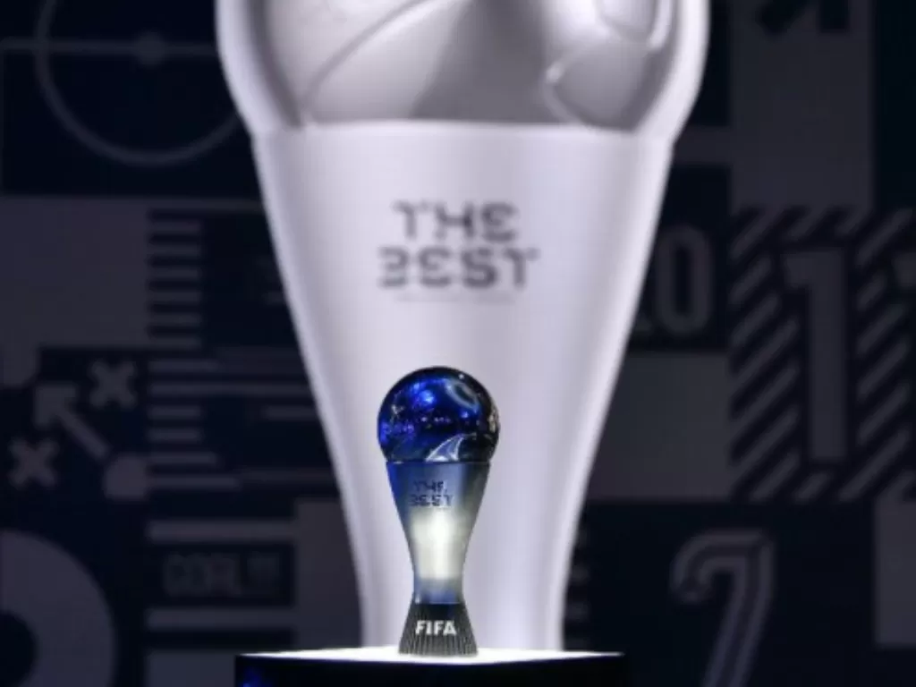 Trofi FIFA Awards. (Twitter/@FIFAcom)