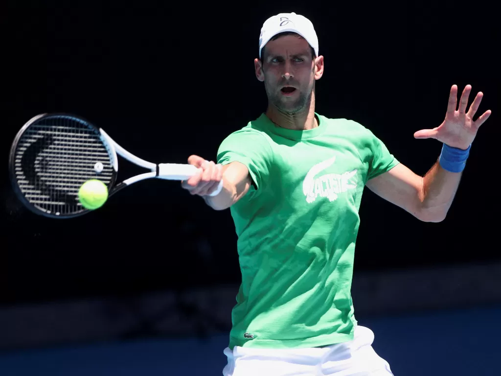 Novak Djokovic, petenis nomor 1 dunia. (REUTERS/Asanka Brendon)