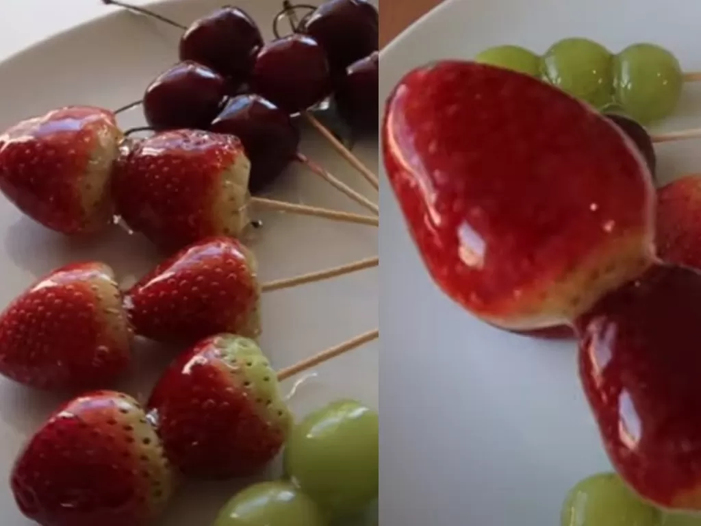 Permen buah. (YouTube/Trivina Kitchen)