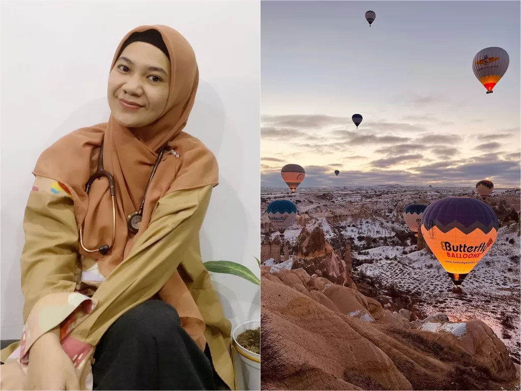 Kiri: Mommy ASF (Instagram/ecaprasetya) Kanan: Cappadocia (Instagram/cappadocia)