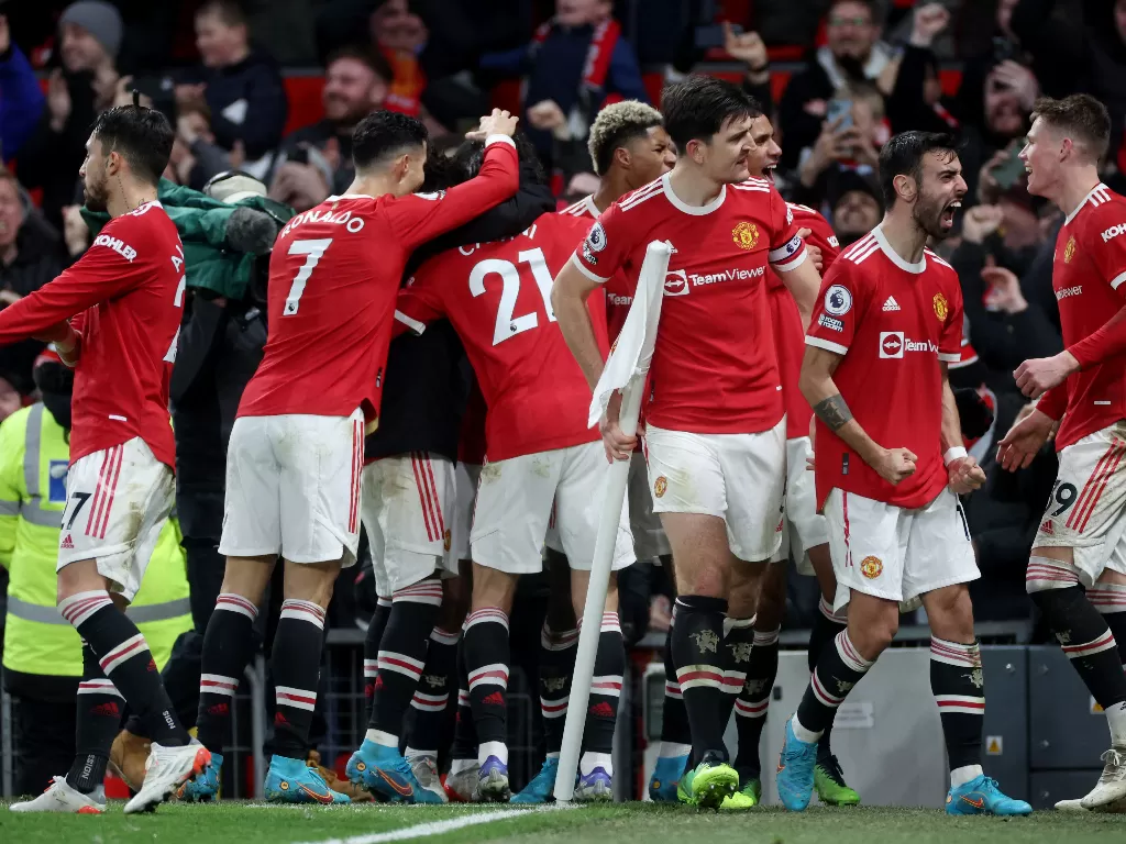 Klub Liga Inggris, Manchester United. (REUTERS/Phil Noble)