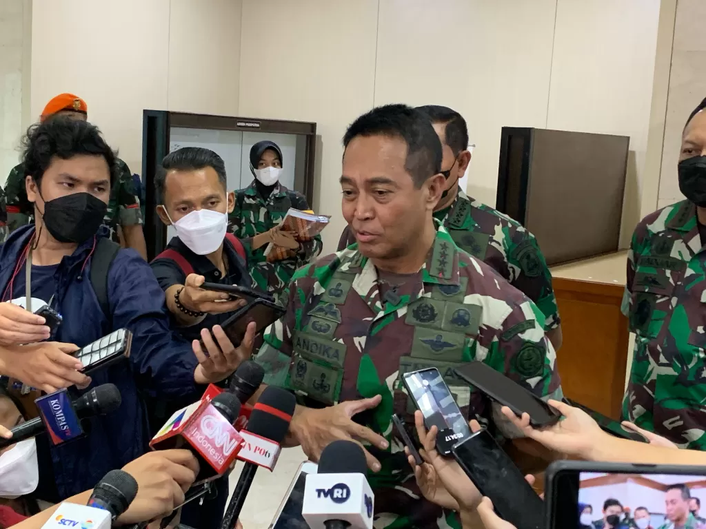 Panglima TNI Jenderal Andika Perkasa (INDOZONE/Harits Tryan)