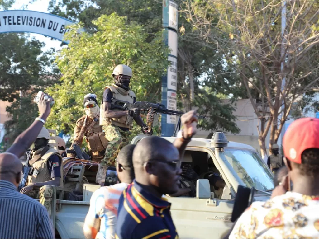 Tentara Burkina Faso tangkap Presiden Roch Kabore. (REUTERS/HO)