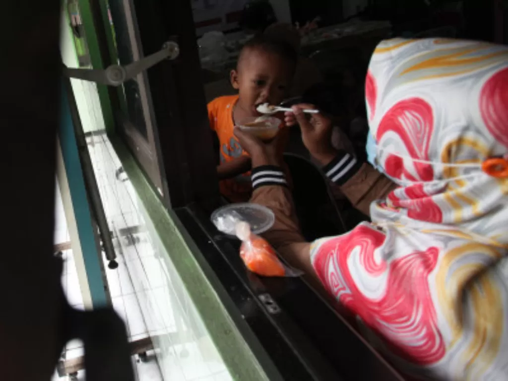 Ilustrasi anak yang menderita gizi buruk (ANTARA FOTO/Didik Suhartono)