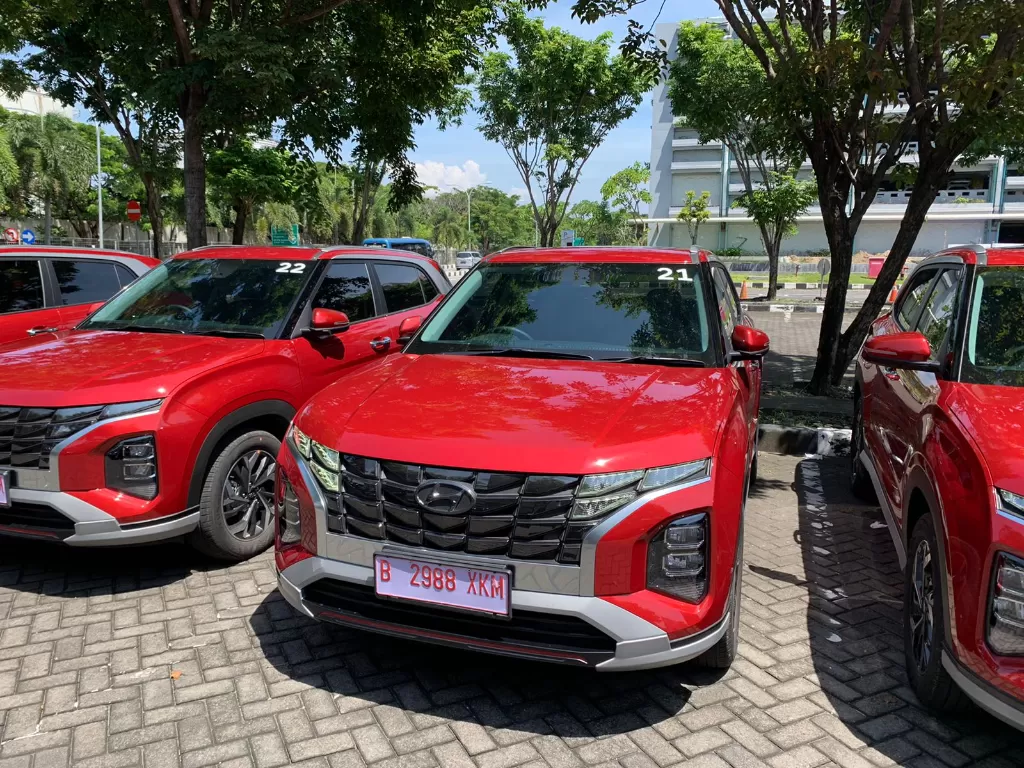 Hyundai Creta tes drive di Bali. (Indozone/Harits Tryan Akhmad)