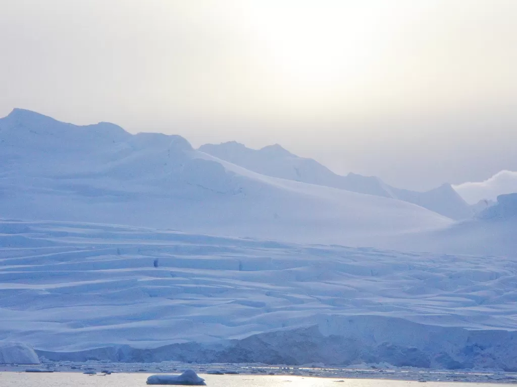 Gurun Antartika di Kutub Selatan (Pixabay)