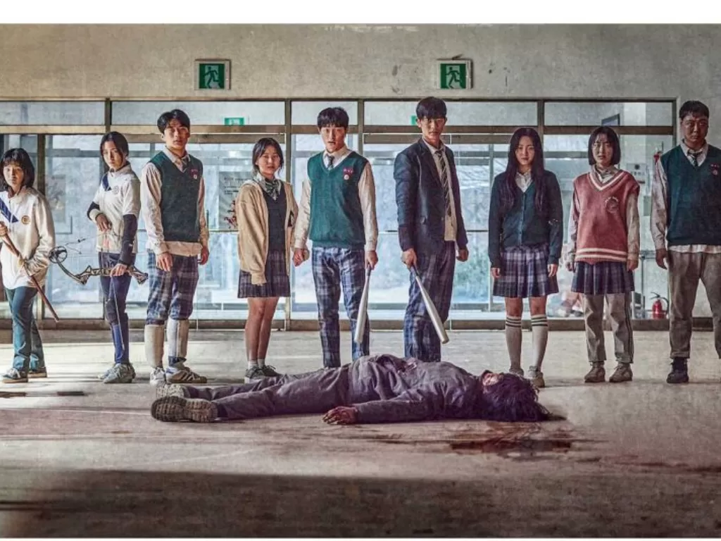 Serial televisi berbahasa Korea “All Of Us Are Dead” mulai rilis besok di Netflix. (Foto/Netflix)