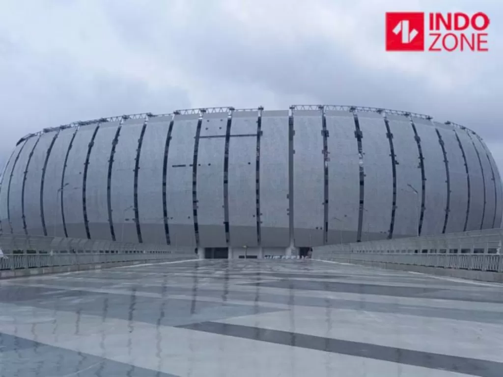 Jakarta International Stadium (JIS) yang akan dijajal klub-klub Eropa. (INDOZONE/Sarah Hutagaol)
