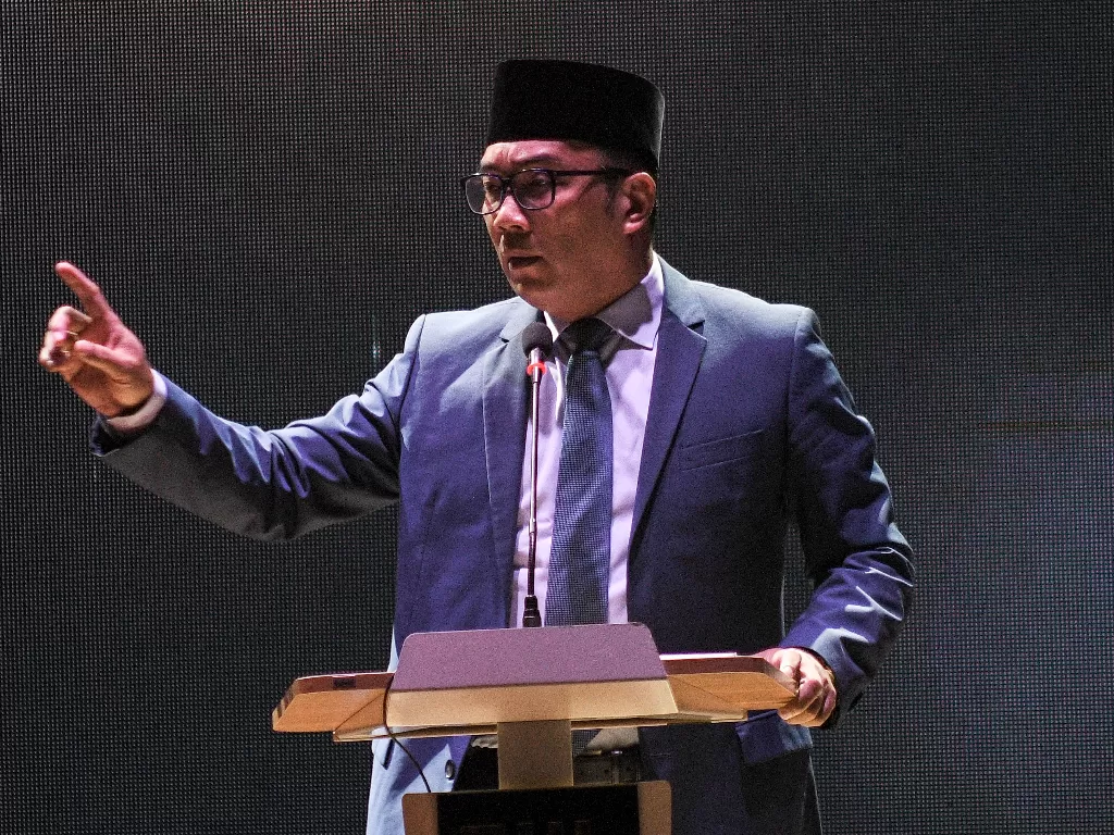Gubernur Jawa Barat Ridwan Kamil. (ANTARA/Fakhri Hermansyah)