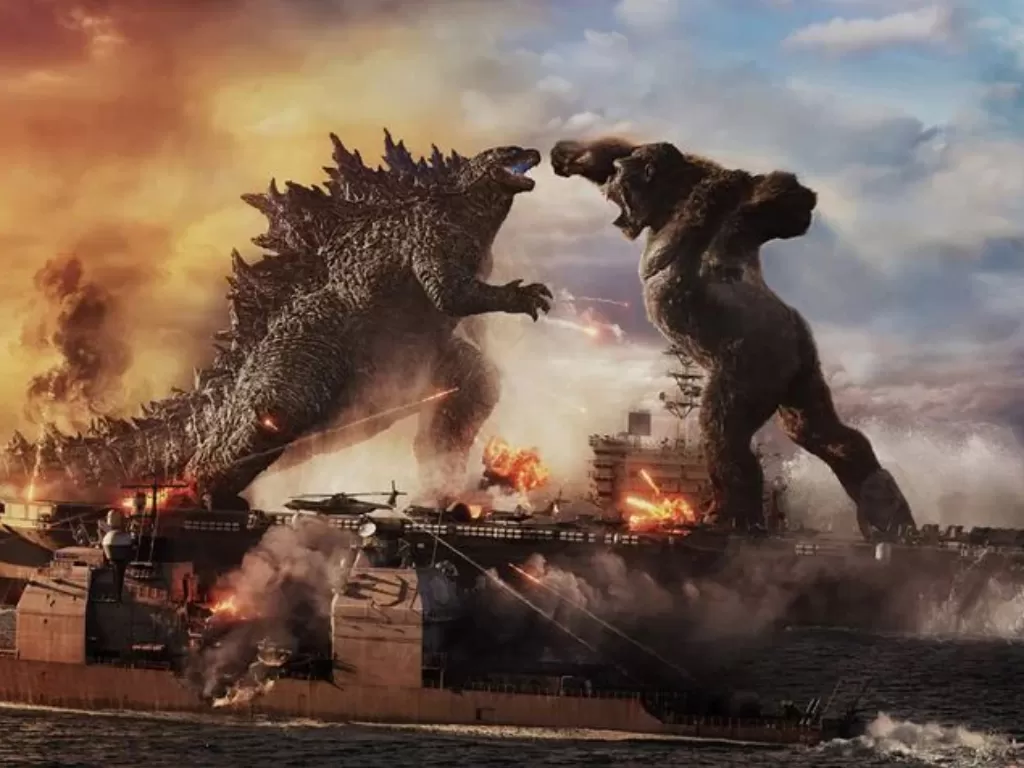 Godzilla vs Kong jadi film yang paling banyak dibajak. (Photo/Screen Rant)