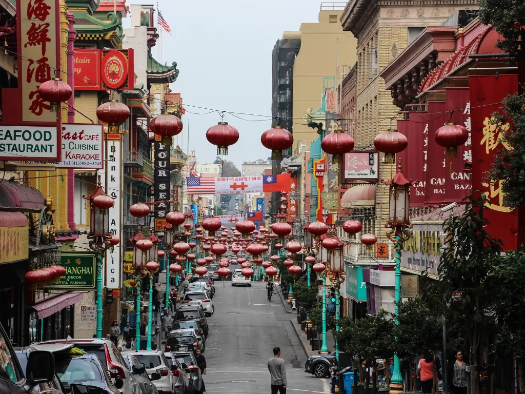Ilustrasi pemukiman masyarakat Tionghoa (Pixabay)