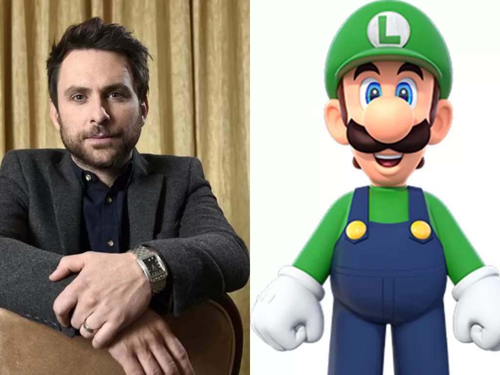 Charlie Day memerankan karakter Luigi dalam film animasi Super Mario Bros yang akan datang (Reuters)