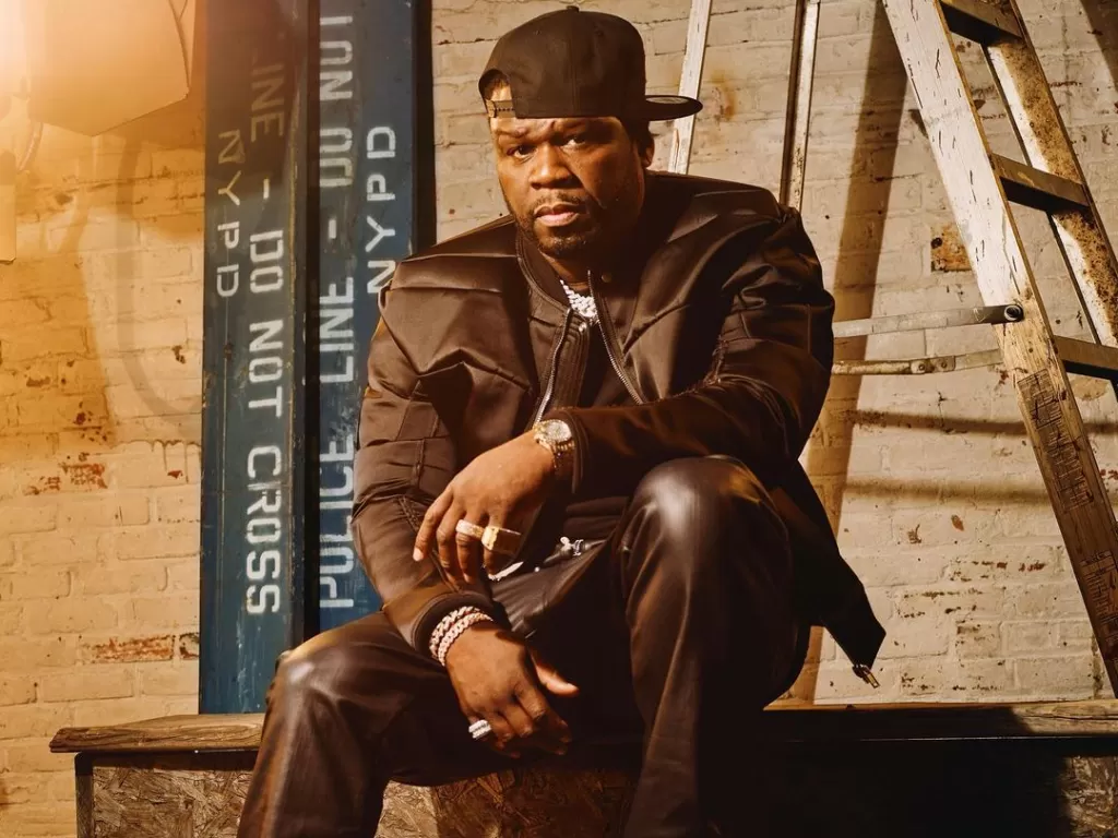 Rapper kondang 50 Cent atau Curtis jackson. (Instagram/@50cent).