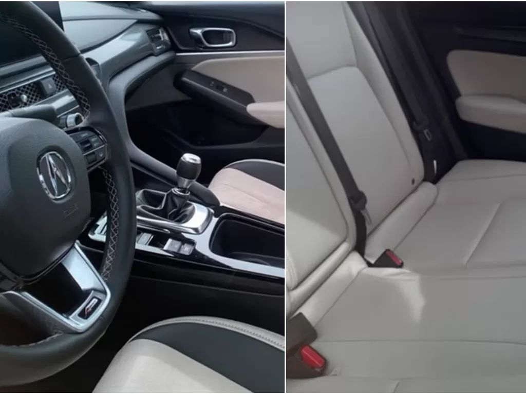 Bocoran interior Acura Integra 2023. (Instagram/@carcounsel)