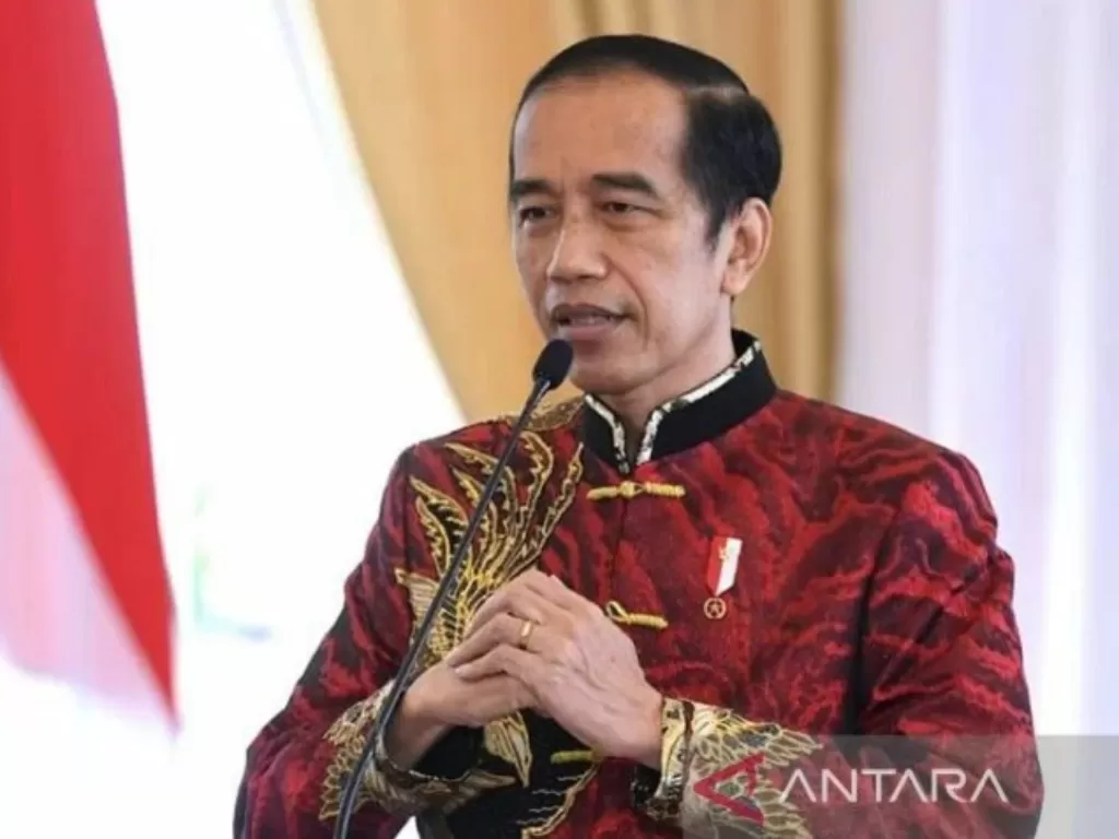 Presiden Jokowi ucapkan selamat Imlek (ANTARA/HO-Sekretariat Presiden)