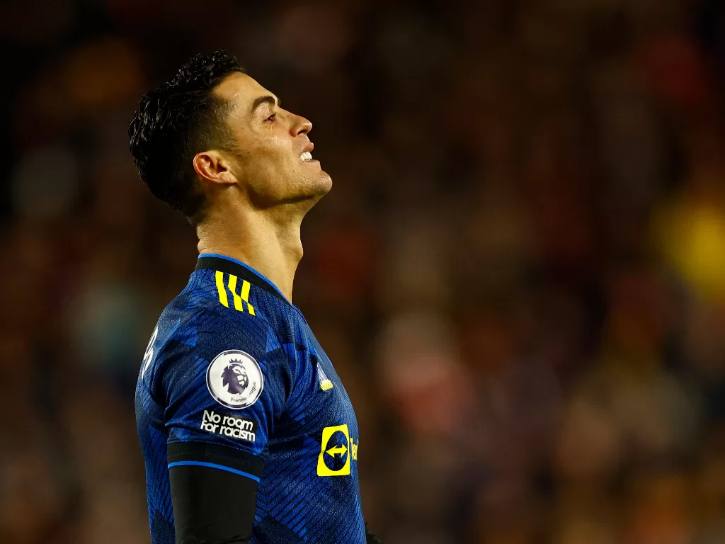 Megabintang Manchester United, Cristiano Ronaldo. ( Reuters/Andrew Boyers)