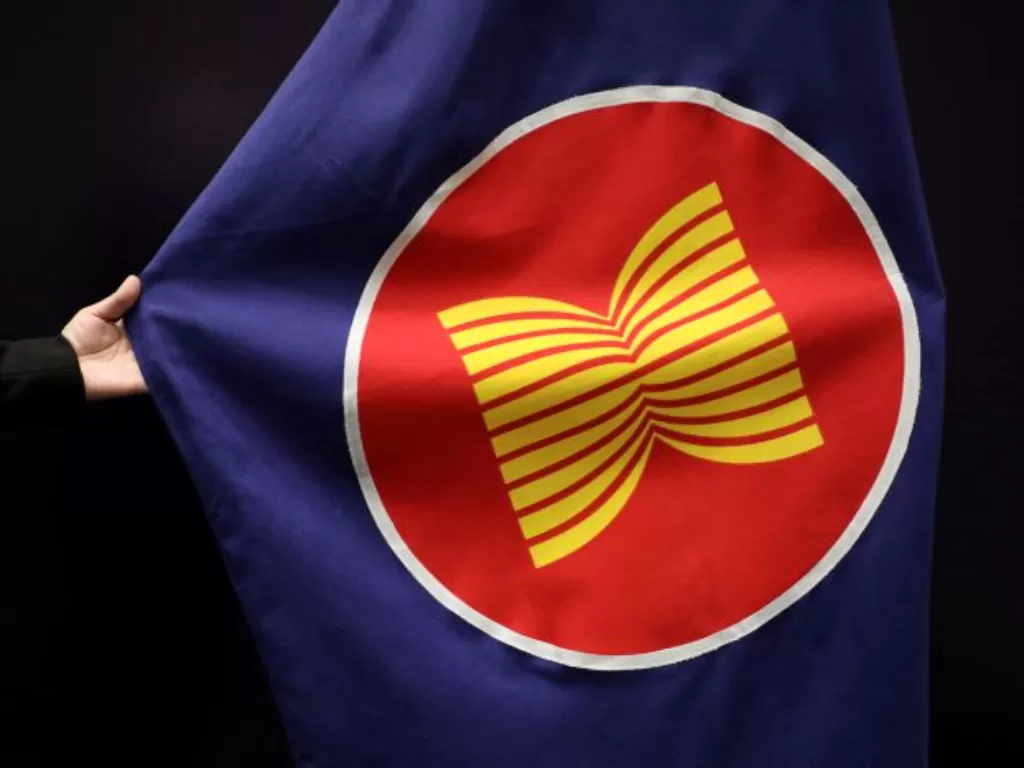 Bendera ASEAN. (REUTERS Lim Huey Teng)