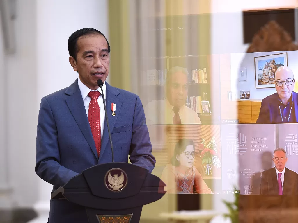 Presiden Joko Widodo (Jokowi). (ANTARA/Biro Pers Sekretariat Presiden/Lukas)