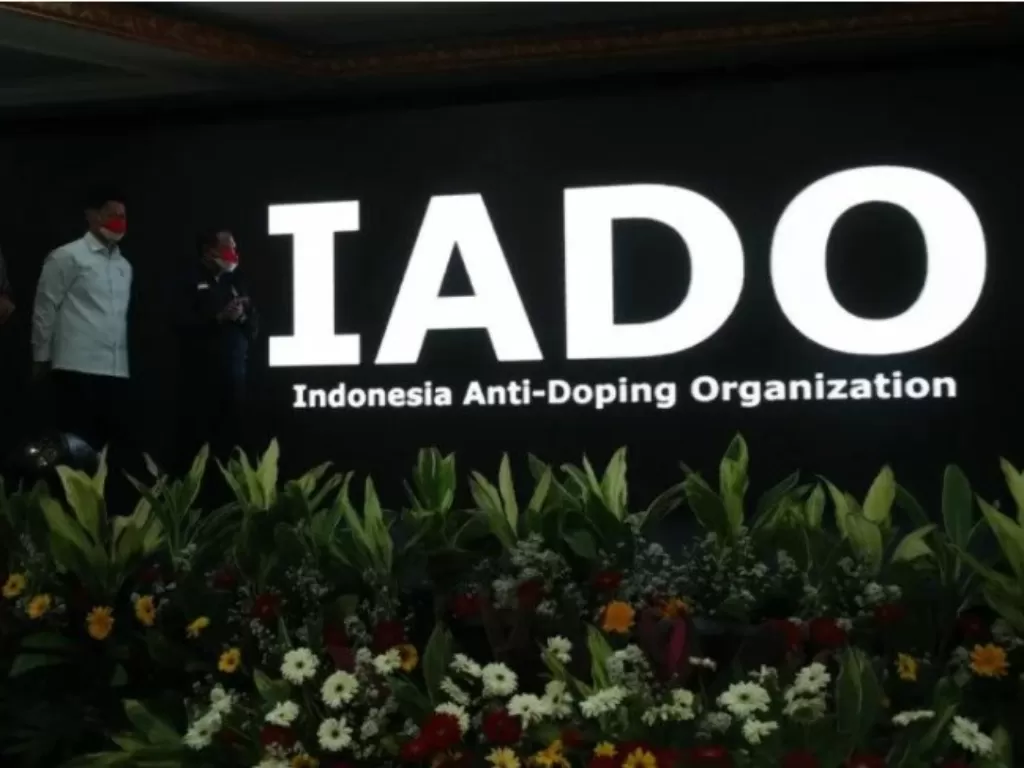 Lembaga Anti-Doping Indonesia (LADI) resmi ganti nama jadi Indonesia Anti-Doping Organization (IADO) saat diperkenalkan di Kantor Kemenpora, Jakarta, Jumat (4/2/2022). (ANTARA/HO-Kemenpora)