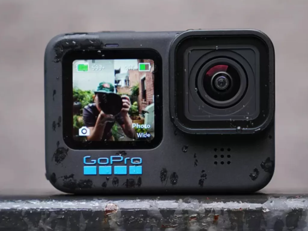 Ilustrasi salah satu produk GoPro yang terbaru.(ANTARA/HO/The Verge)