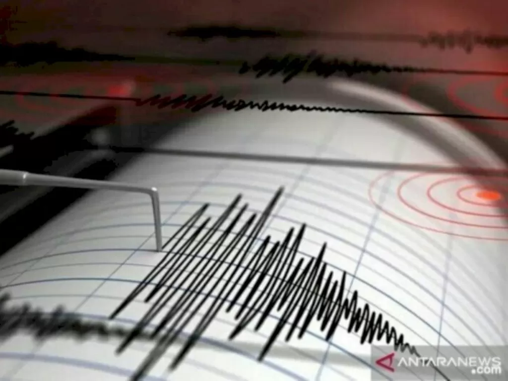 Seismograf, alat pencatat getaran akibat gempa bumi (ANTARA/pri)