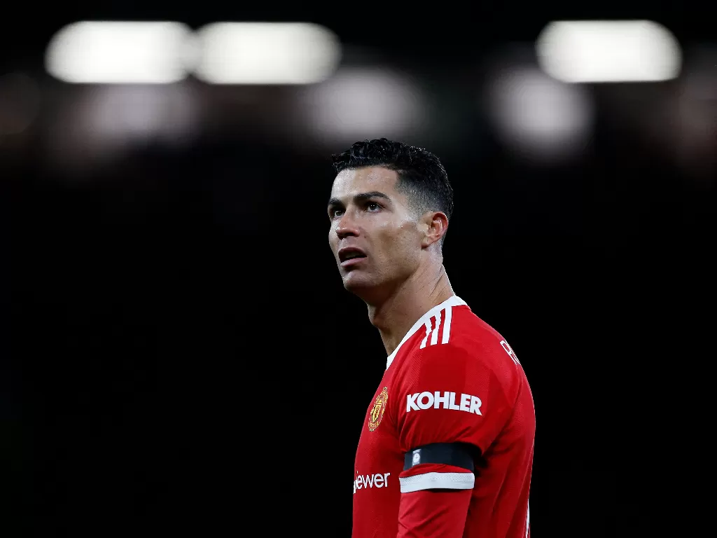 Megabintang Manchester United, Cristiano Ronaldo. (REUTERS/Craig Brough)