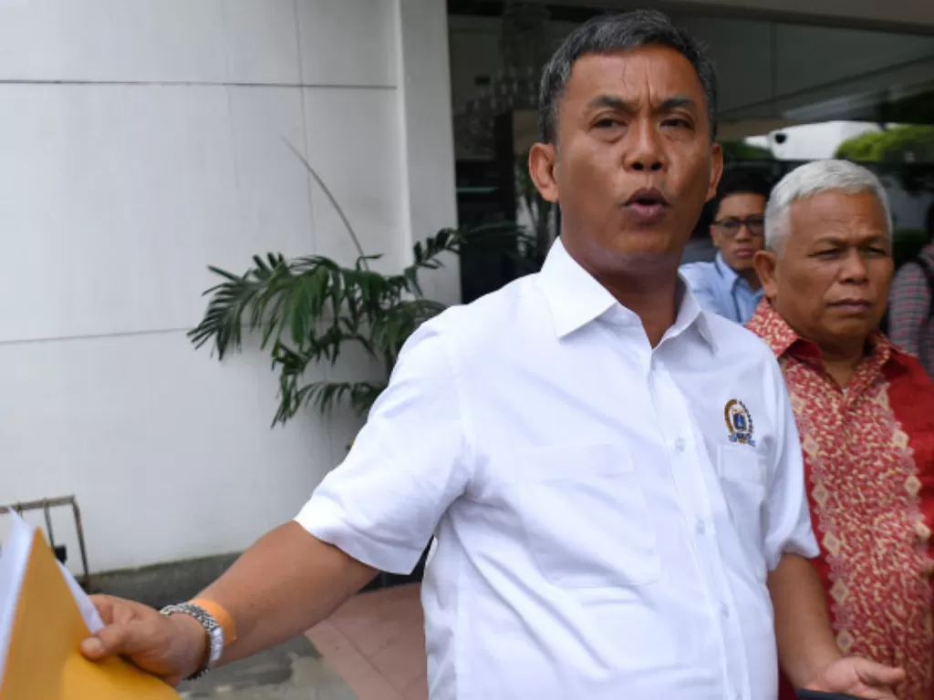 Ketua DPRD DKI Jakarta Prasetyo Edi Marsudi. (ANTARA FOTO/Sigid Kurniawan)