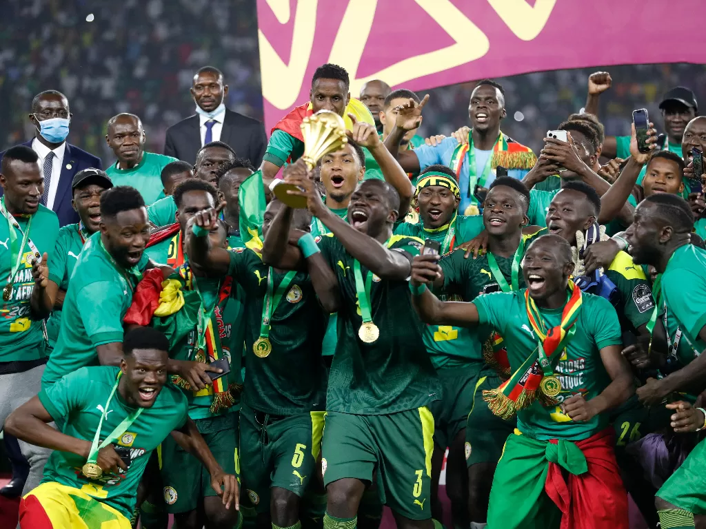 Senegal Juara Piala Afrika.(REUTERS/Mohamed Abd El Ghany)