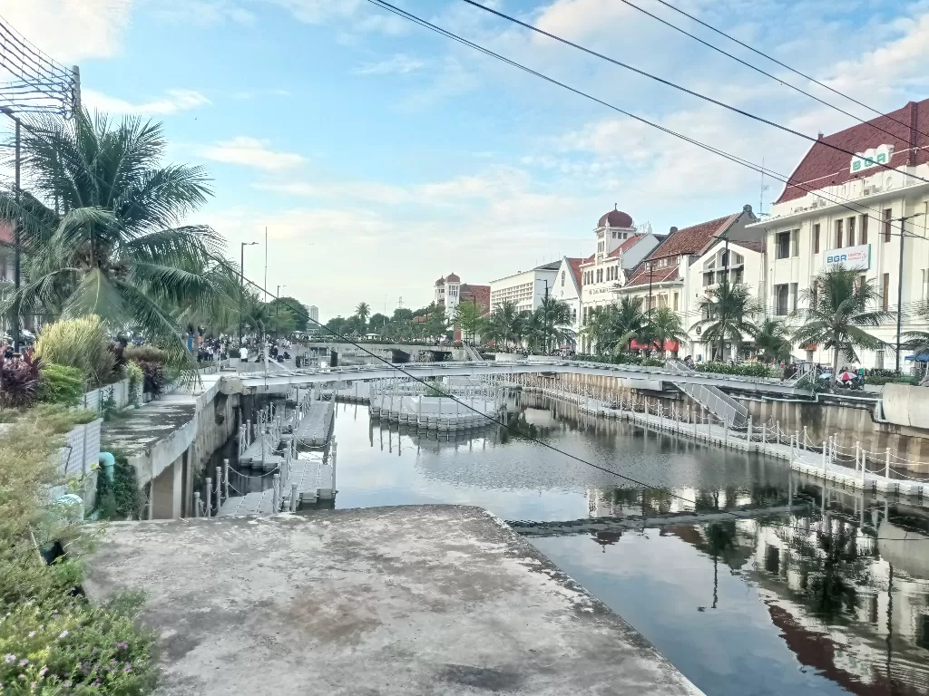 Kali Besar Kota Tua Jakarta. (Jovita Sansan/IDZ Creators)