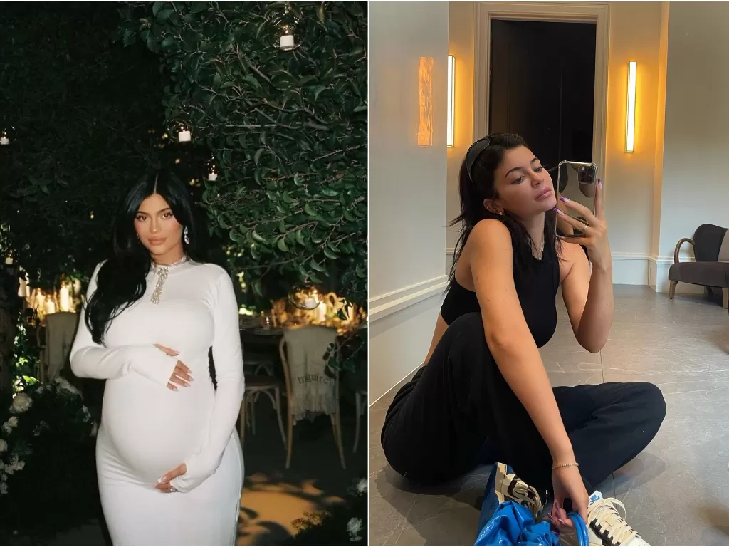Kylie Jenner saat hamil. (Instagram/@kyliejenner)