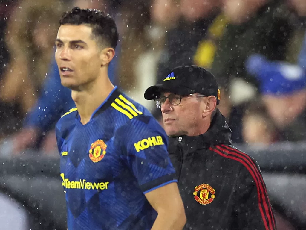 Megabintang Manchester United, Cristiano Ronaldo. (Reuters/Carl Recine)