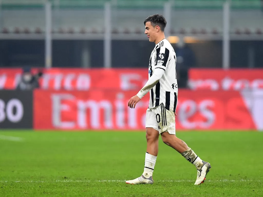 Penyerang sayap Juventus, Paulo Dybala. (REUTERS/Daniele Mascolo)